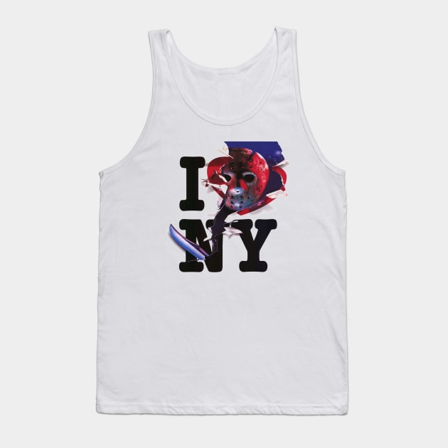 Jason Loves New York Tank Top by Cult Classic Clothing 